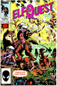 ELFQUEST #1 & #2 from Marvel (Aug/Sept 1985) • Wendy Pini's Epic Fantasy!