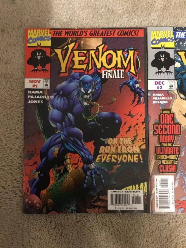 Marvel Venom Finale 1 - 3 Complete Set NM/M **Unread Copies**