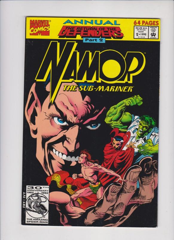 THE RETURN OF THE DEFENDERS ANNUALS- #'s 1--3