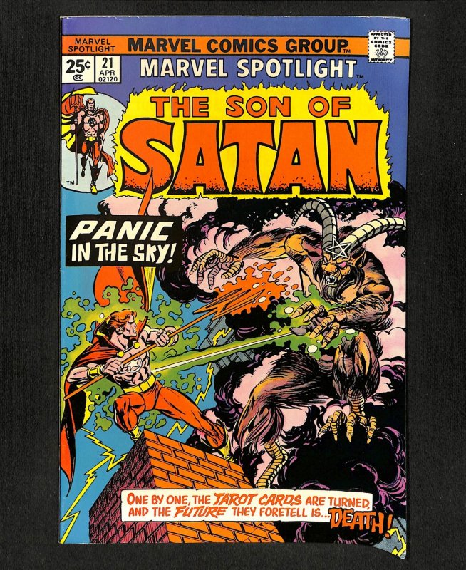 Marvel Spotlight #21 Son of Satan!