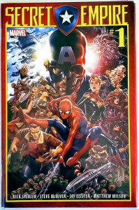 Secret Empire #1 - RARE - Nick Spencer Mark Brooks....FREE VENOM EXCLUSIVE