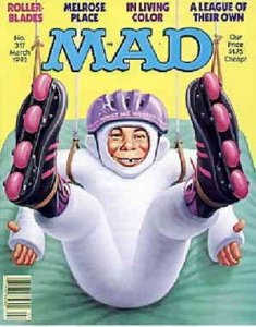 Mad #317 GD ; E.C | low grade comic March 1993 magazine