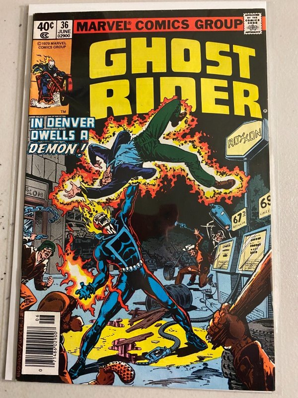 Ghost Rider #36 newsstand A Demon in Denver 6.0 (1979)