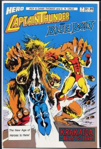 Captain Thunder and Blue Bolt #7 (1988) Blue Bolt
