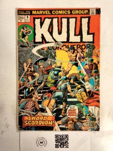Kull the Conqueror #9 FN Marvel Comic Book 4 TJ62