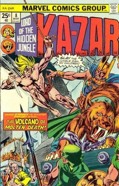 Ka-Zar (1974 series) #8, VF- (Stock photo)