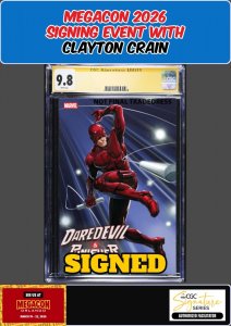 DAREDEVIL PUNISHER DEVIL'S TRIGGER #3 CGC 9.8 CLAYTON CRAIN SIGNED PRESALE