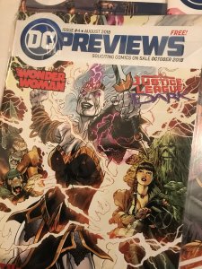 DC Previews #3, 4, 6, 7 lot / set : 2018 series; Four NM- issues, Batman Laughs