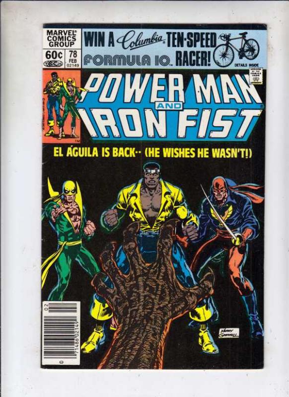 Power Man and Iron Fist #78 (Feb-82) VF High-Grade Luke Cage, Iron Fist