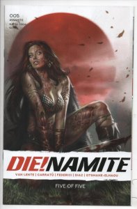 DIENAMITE #5 A, NM, Parrillo, 2020 2021, Vampirella Red Sonja