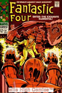 FANTASTIC FOUR  (1961 Series)  (MARVEL) #81 Fair Comics Book