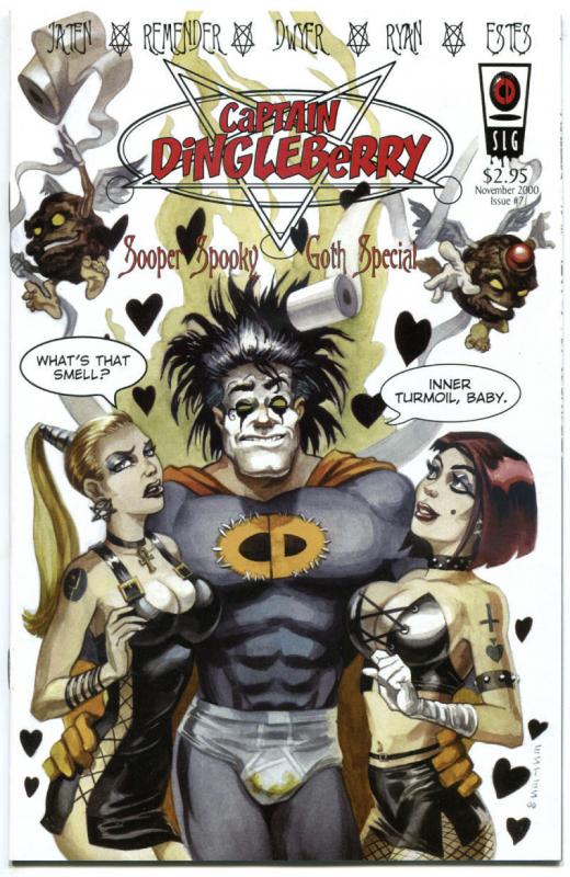 CAPTAIN DINGLEBERRY #1 * Underhanded Comics * 1998 Comic Book
