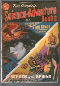 Two Science-Adventure Books #2 Spring 1951-Allen Anderson-Arthur C Clarke-G