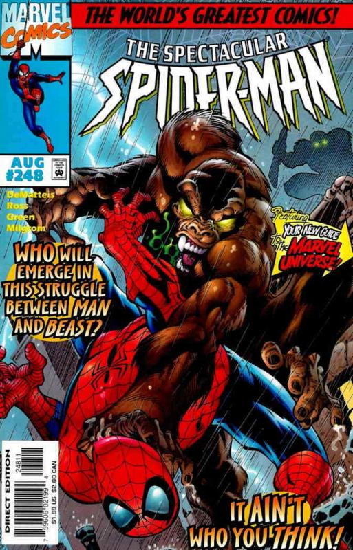 Spectacular Spider-Man, The #248 FN; Marvel | save on shipping - details inside