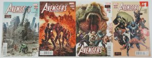 Avengers: Millennium #1-4 VF/NM complete series - marvel comics set lot 2 3