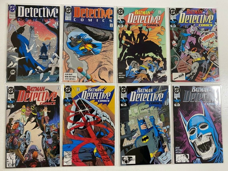 Detective Comics lot 40 diff from #601-649 8.0 VF (1989-92)