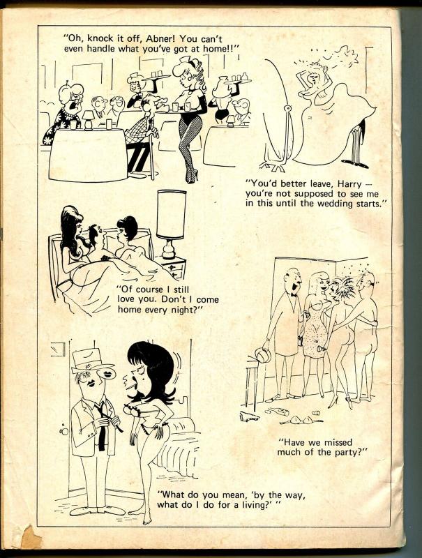 Best Cartoons #4 1971-Marvel-Pussy Cat Comic Strip-Leiber & Mooney-G