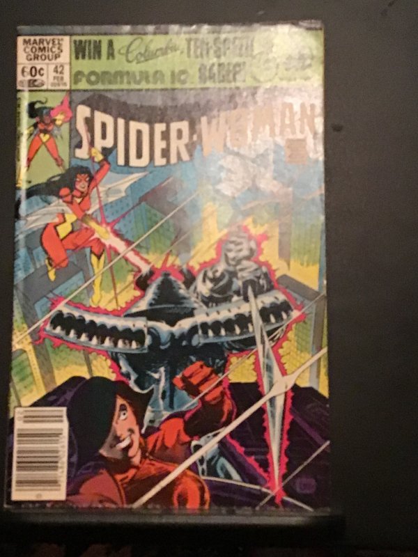 Spider-Woman #42 (1982) High-grade! Judas Man! VF/NM Wow