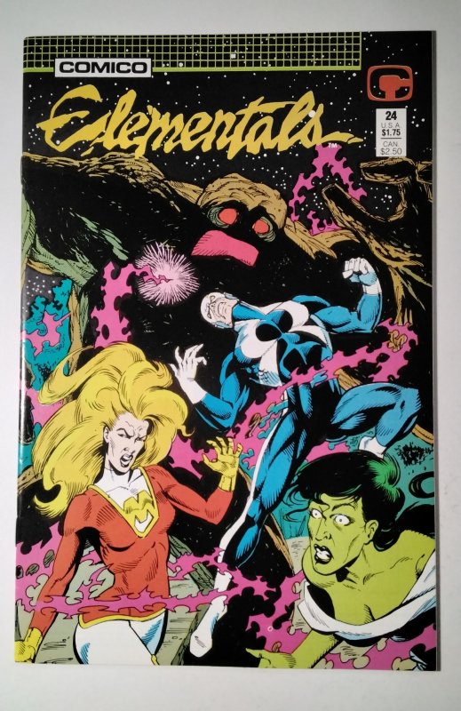 Elementals #24 (1988) Comico Comic Book J756