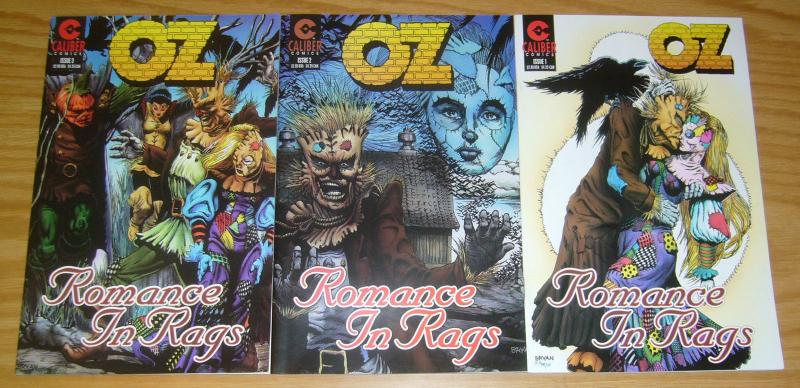 Oz: Romance in Rags #1-3 VF/NM complete series - stuart kerr - caliber comics 2