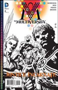 Multiversity 2-B Ivan Reis 1:10 Black and White Cover VF/NM