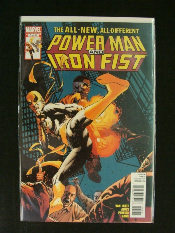 Power Man and Iron Fist #1-5 Complete Set Run Marvel