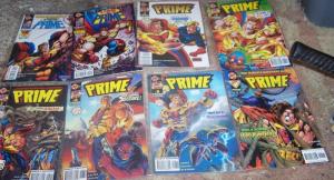 Power of Prime  LOT 8 issues  #1 2 3 4 5 6 8 15 Malibu  ultraverse