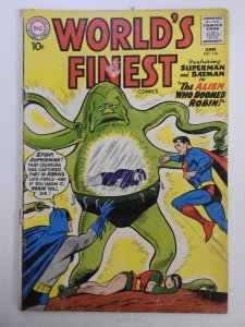 World's Finest Comics #110 (1960) Alien Who Doomed Robin! GVG Condition!