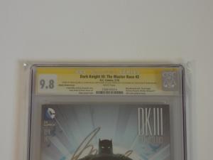 Dark Knight III: Master Race #2 CGC SS 9.8; 1:25 Janson variant!! 4 x signed!!