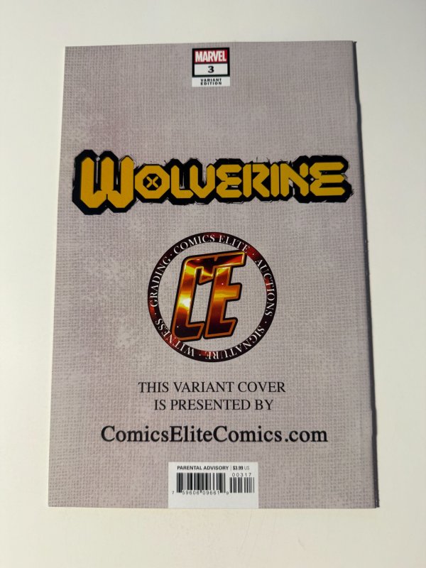 Wolverine #3 Granov Cover C (2020)