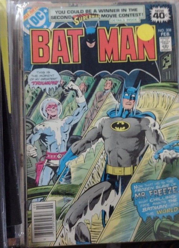 Batman # 308  1979 DC comics jim aparo cover newstand var  key 1st tiffany fox