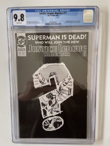 Justice League America # 71 CGC 9.8 - 1st Printing