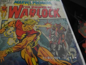 Marvel Premiere #2 (1972) GD 2.0 WARLOCK KEY