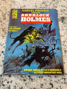 Marvel Preview # 5 VF- Comic Book Magazine Sherlock Holmes 3 J390
