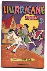 Hurricane Comics #1 1945-Obscure Golden-Age comic book