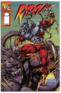 RIPCLAW #1/2, VF/NM, Wizard, SDCC Variant, 1995, David Finch, Gold foil Toucan