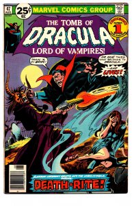 Tomb of Dracula #47 newsstand - Horror - Vampire - 1976 - VG 