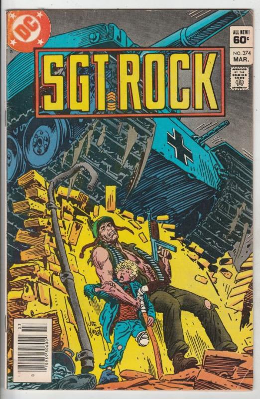 Sgt. Rock #374 (Mar-83) FN+ Mid-High-Grade Sgt. Rock