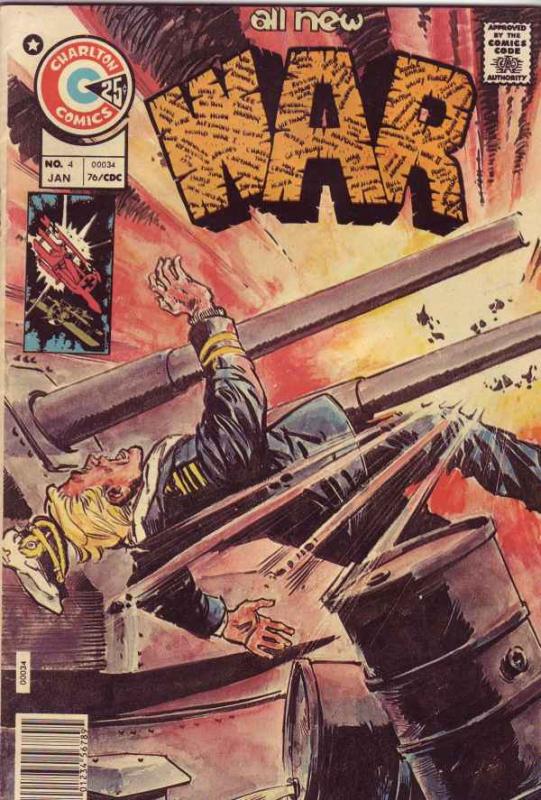 All-New War #4 (Jan-76) NM- High-Grade 