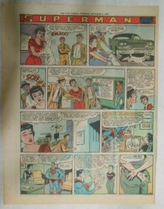 bvSuperman Sunday Page #1036 by Wayne Boring from 9/6/1959 Tabloid Page Size