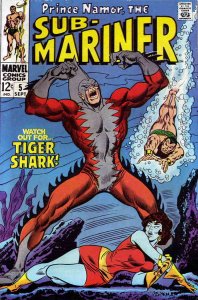 Sub-Mariner, The (Vol. 2) #5 GD ; Marvel | low grade comic 1st appearance Tiger 