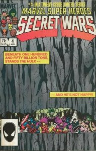 Secret Wars #4 ORIGINAL Vintage 1983 Marvel Comics