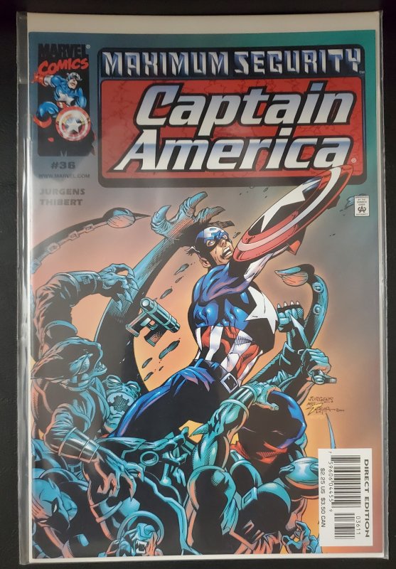 Captain America #36 Direct Edition (2000)