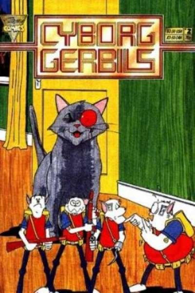 Cyborg Gerbils #2, NM + (Stock photo)