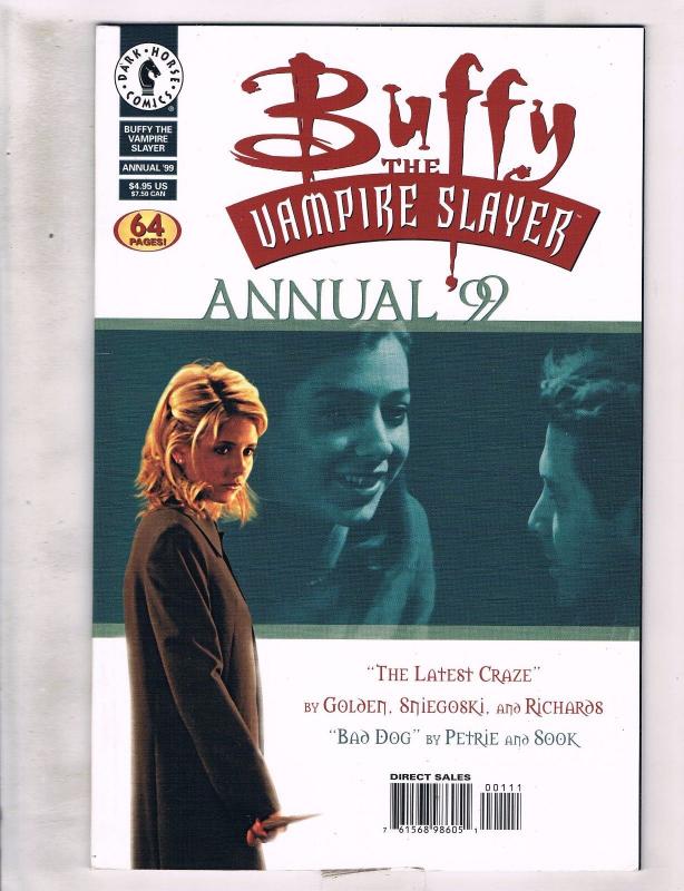 7 Buffy The Vampire Slayer Dark Horse Comics # 7 8 9 10 11 12 Annual 99' J213