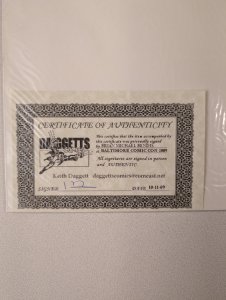 DARK AVENGERS #4 NM SIGNED BY BRIAN MICHAEL BENDIS W/COA