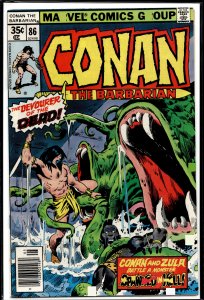 Conan the Barbarian #86 (1978) Conan