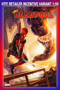Deadpool #1 HTF Incentive Ratio 1:50 (2020) Yoon Cover [Scarce!] Variant X-Men