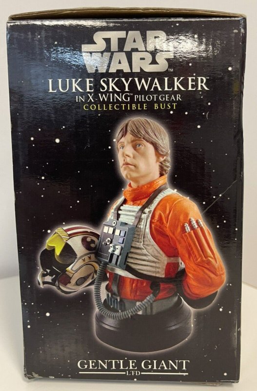 Gentle Giant Star Wars Luke Skywalker In X-Wing Pilot Gear Collectible Mini-Bust