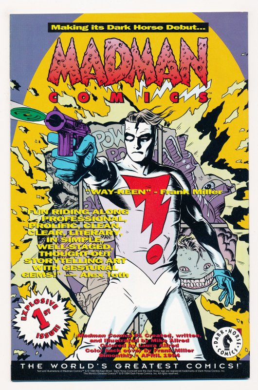 Mark (1993 DH 2nd Series) #1-4 NM Complete series